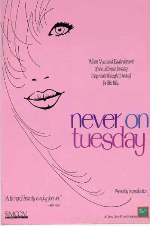 Never on Tuesday film posteri
