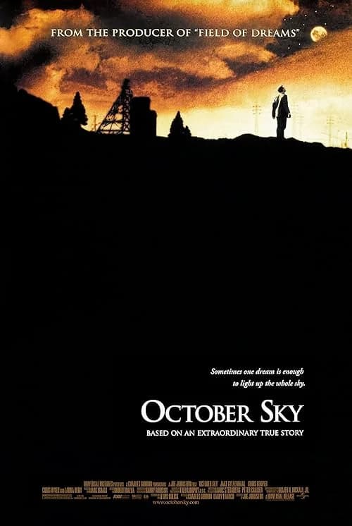 October Sky film posteri
